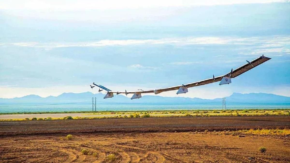 Google запустил гигантский дрон для раздачи интернета Google запустил гигантский дрон для раздачи интернета