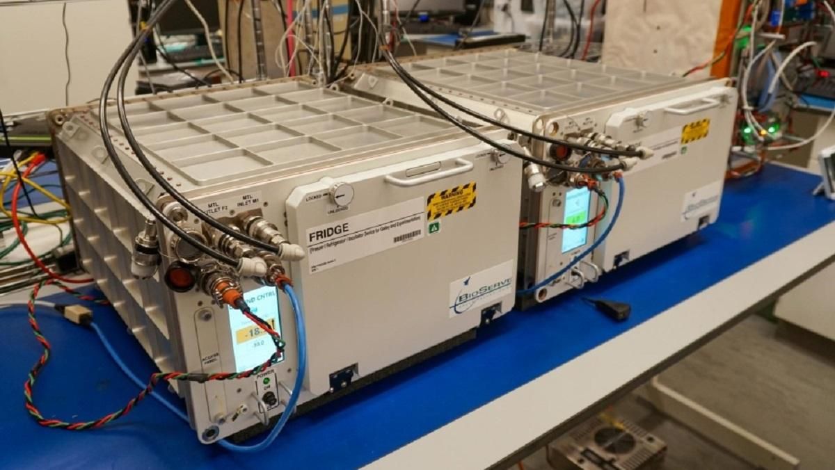На МКС з'явився перший космічний холодильник На МКС з'явився перший космічний холодильник