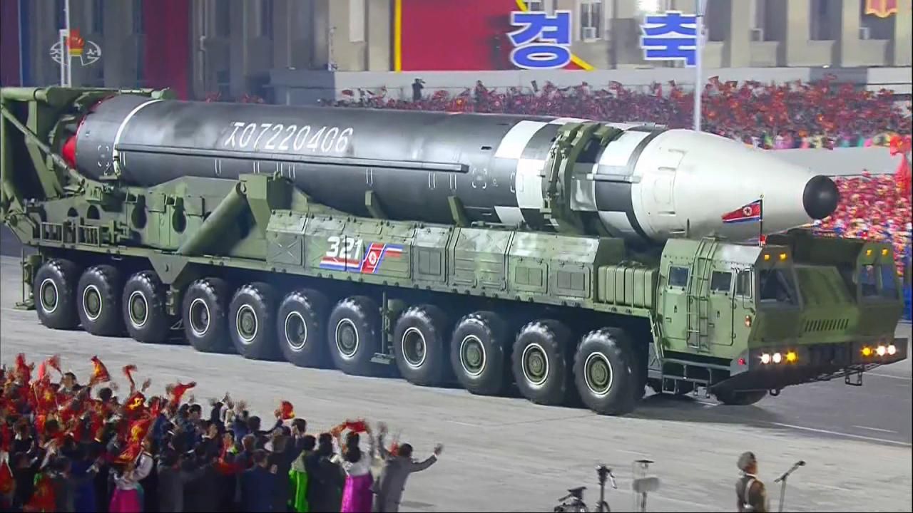 Новая ракета КНДР 