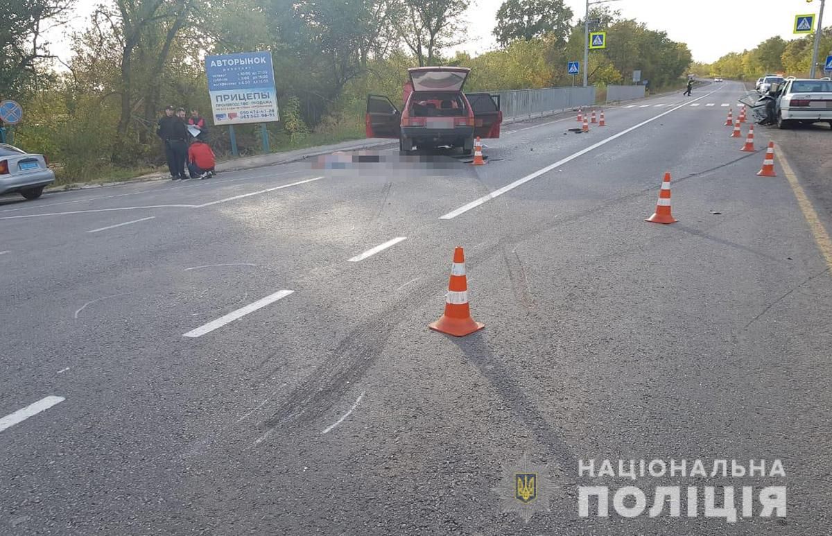 В Запорожье столкнулись два авто: есть погибший и травмированные