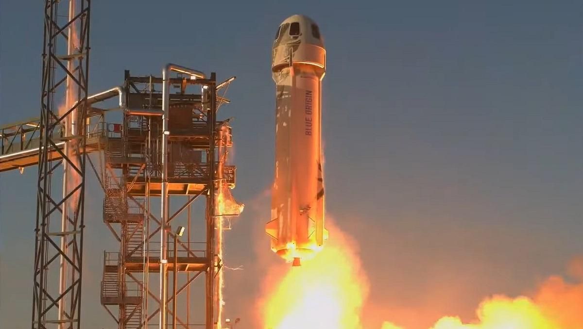 Blue Origin успешно запустила многоразовую ракету New Shepard, которая должна улететь на Луну
