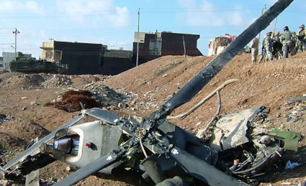 На юге Афганистана столкнулись 2 вертолета На юге Афганистана столкнулись 2 вертолета