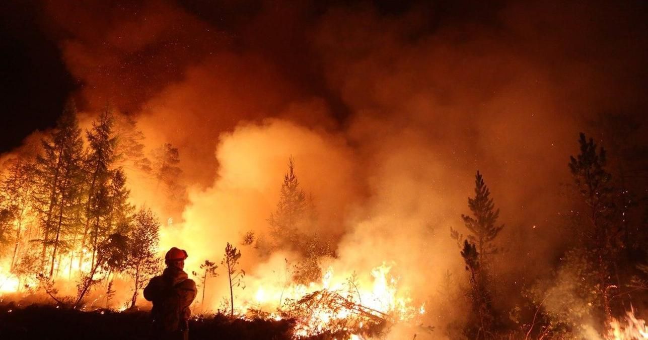 В Украине объявили чрезвычайный уровень пожарной безопасности