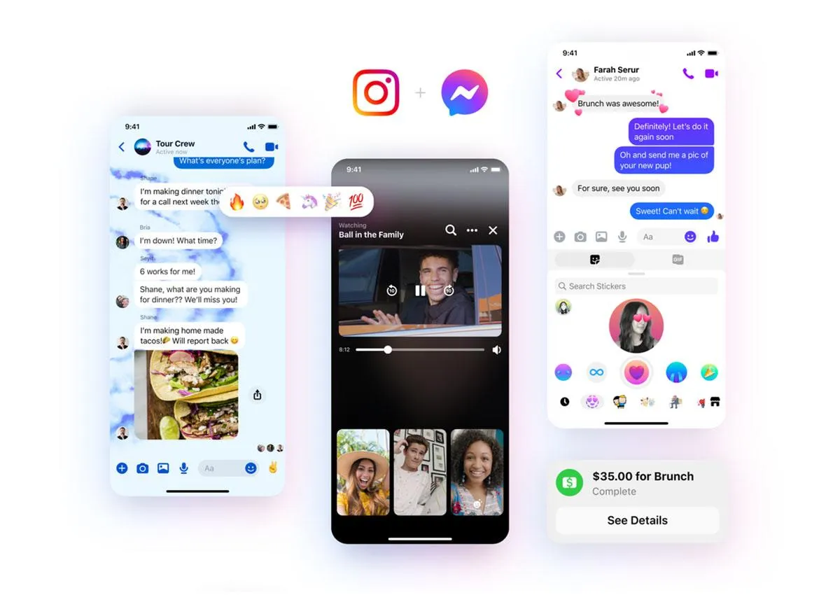 Новий логотип Messenger 