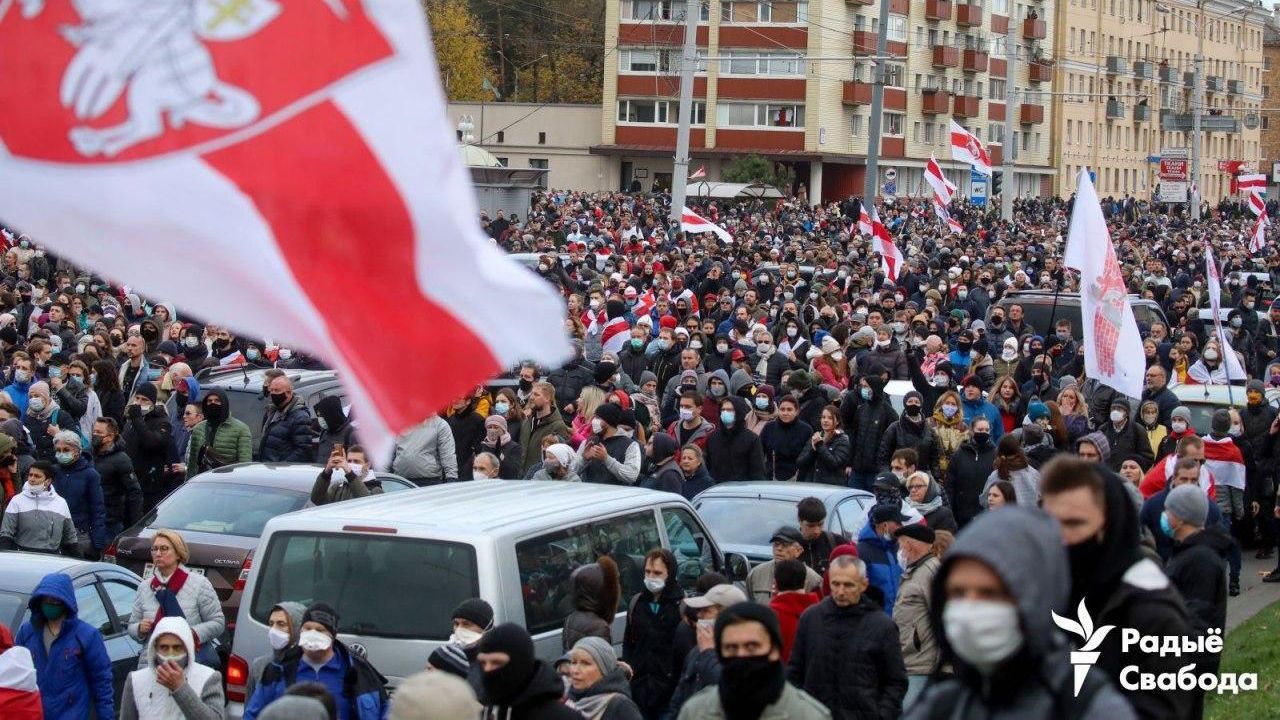 Протесты в Беларуси 18 октября 2020: новости, видео