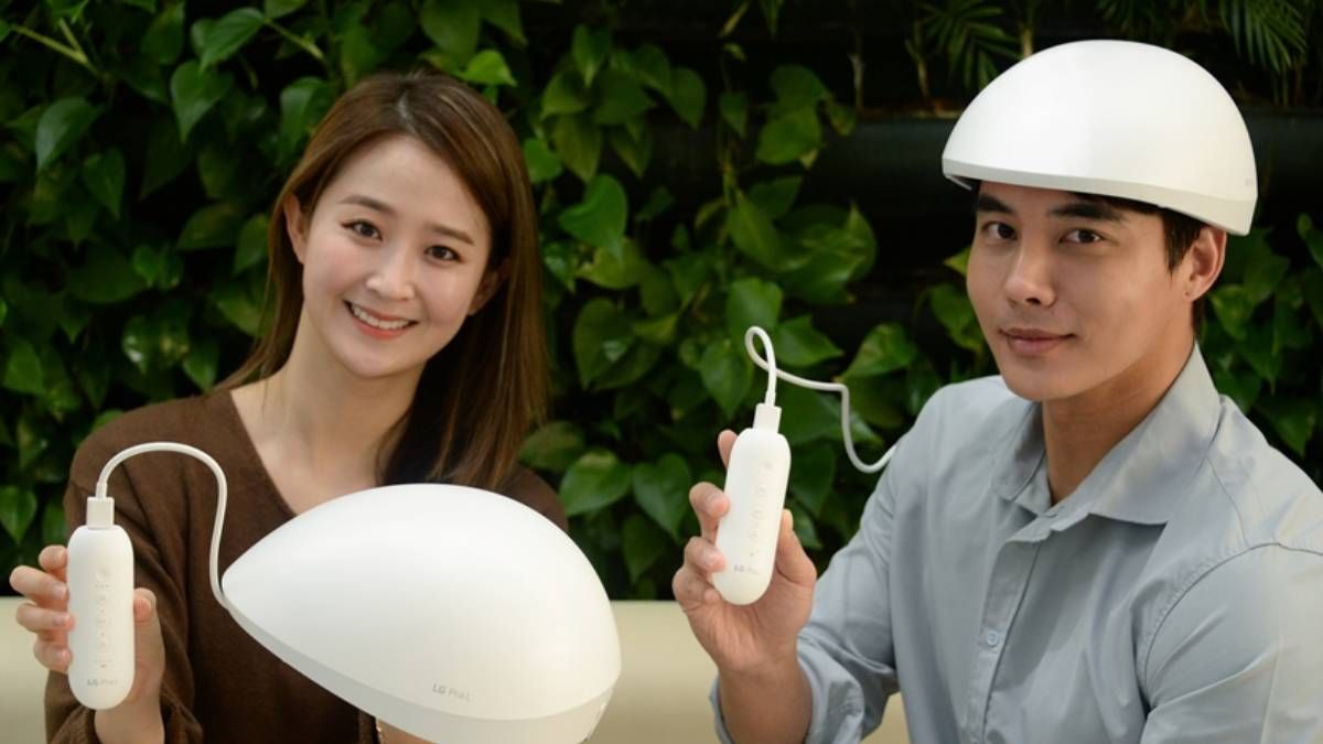 LG выпустила шлем против облысения: как он работает LG выпустила шлем против облысения: как он работает