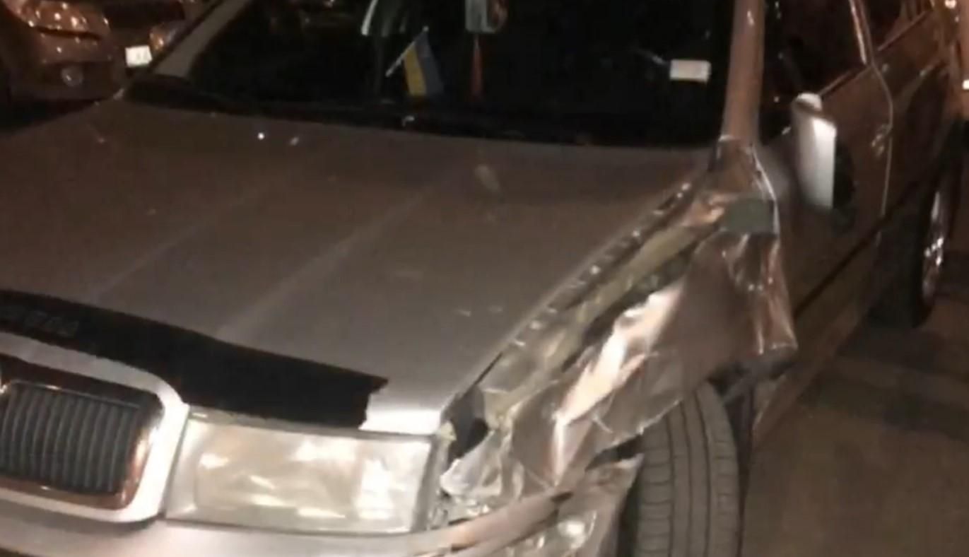 У Києві п'яний водій протаранив дві автівки
