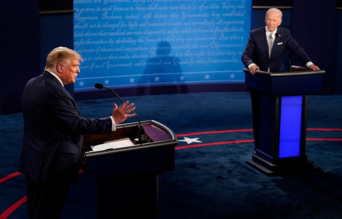 В США изменили правила дебатов, чтобы Трамп не перебивал Байдена