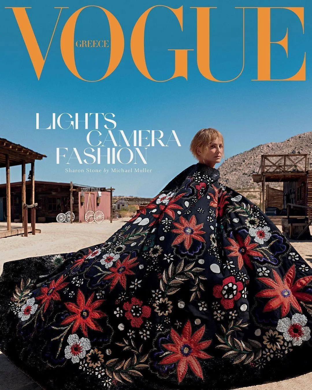 Шерон Стоун для Vogue Greece