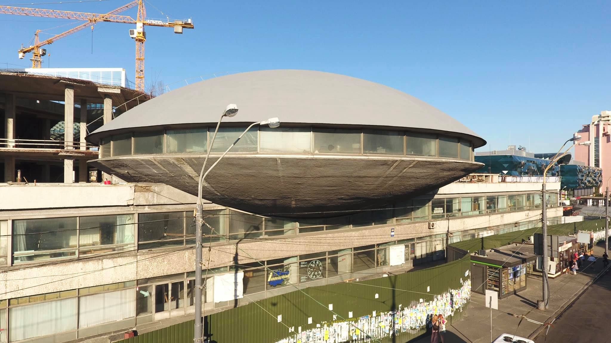 Тарелку на Лыбедской признали памятником архитектуры Тарелку на Лыбедской признали памятником архитектуры