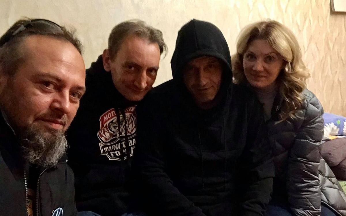 Ексбранця Кремля Балуха выписали из больницы: фото Ексбранця Кремля Балуха выписали из больницы: фото