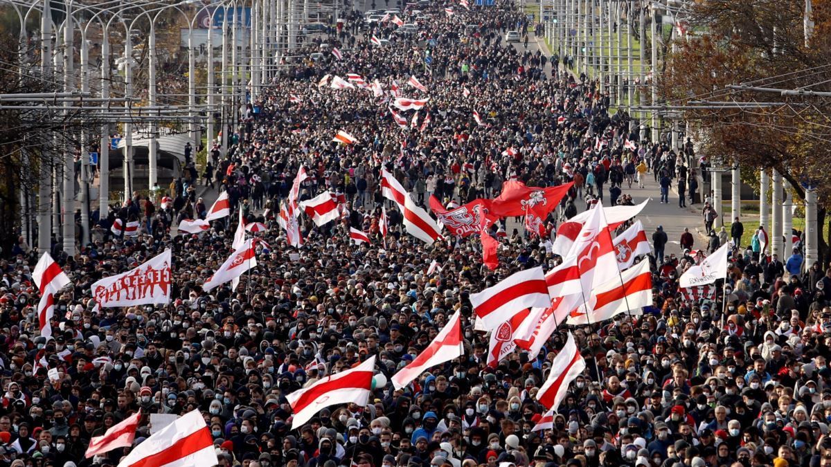 Опозиція Білорусі отримала премію Сахарова 2020 від Європарламенту Опозиція Білорусі отримала премію Сахарова 2020 від Європарламенту