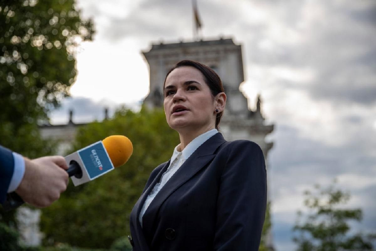 Тихановська пояснила, чому білоруси протестують мирно Тихановська пояснила, чому білоруси протестують мирно