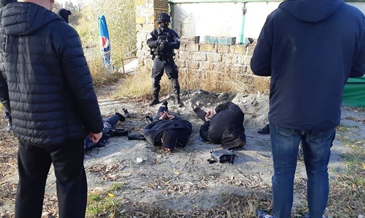 Вооруженных азербайджанцев задержали в Харькове 23.10.2020: видео