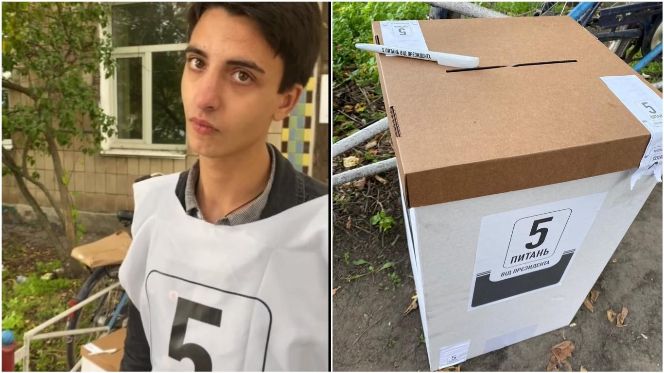 Маска у бабусі, рукавички погриз пес: відео з волонтером Зеленського Маска у бабусі, рукавички погриз пес: відео з волонтером Зеленського