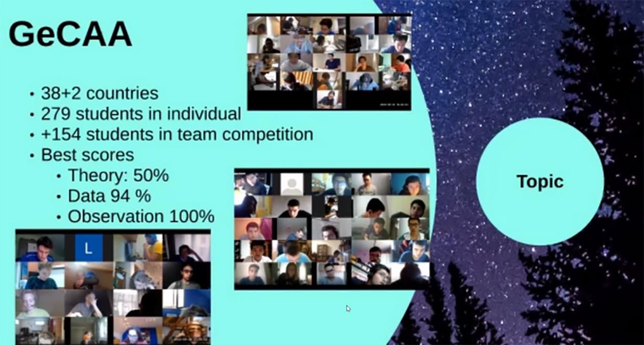 Українці зайняли призові місця у змаганні з астрономії та астрофізики Українці зайняли призові місця у змаганні з астрономії та астрофізики