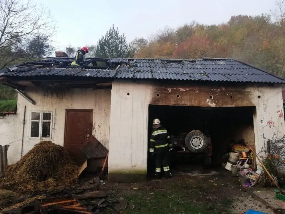 На Львівщині 27.10.2020 чоловік згорів живцем у гаражі: фото згарища