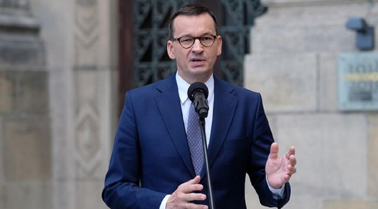 Прем'єр Польщі вперше прокоментував протести: реакція Моравецького Прем'єр Польщі вперше прокоментував протести: реакція Моравецького