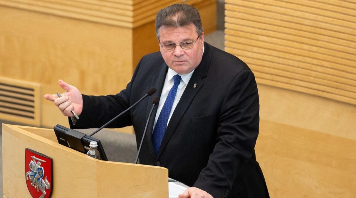 Очень активная борьба с Порошенко не очень хорошо пахнет - Линкявичюс Очень активная борьба с Порошенко не очень хорошо пахнет - Линкявичюс