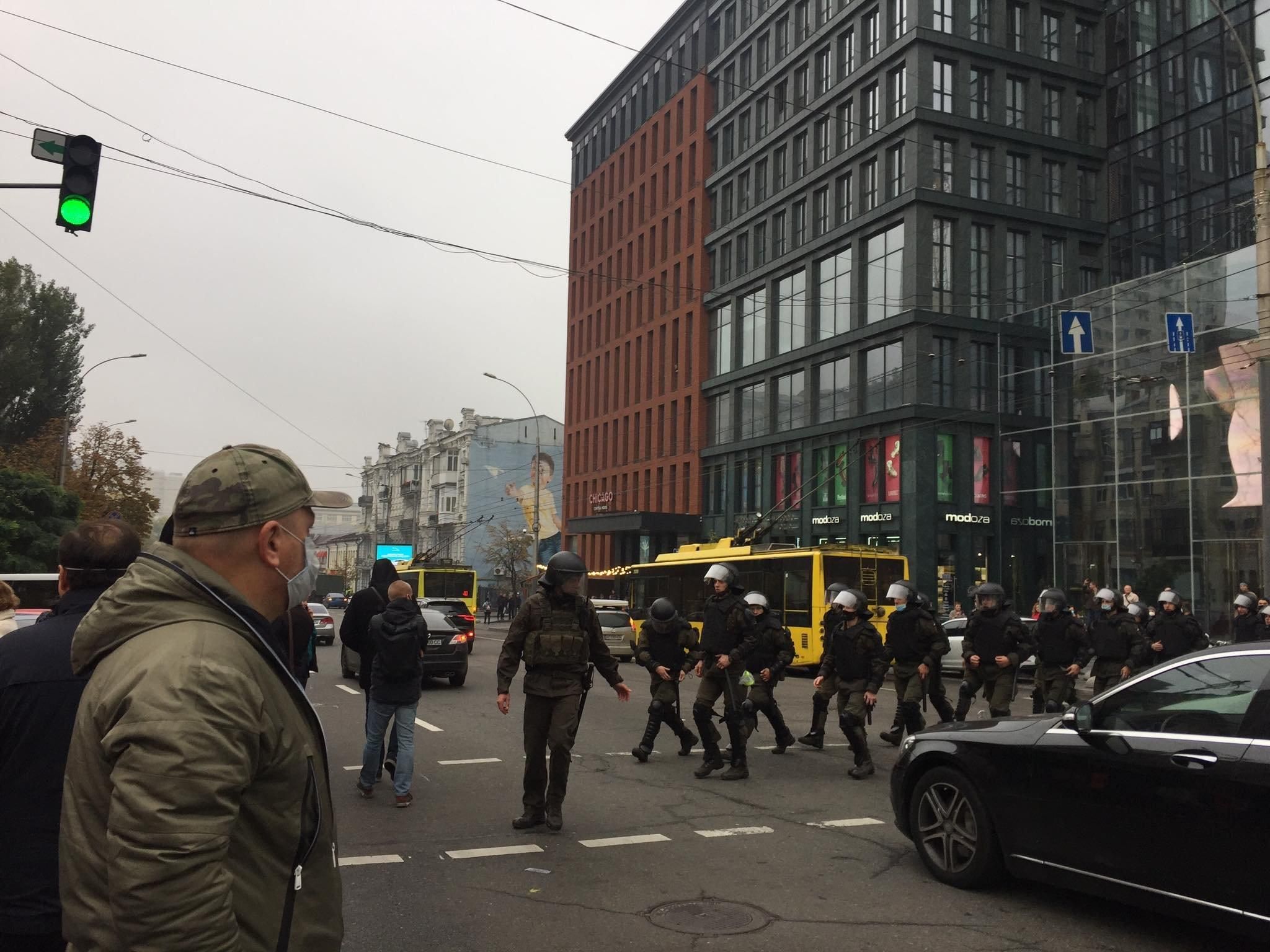 У КСУ 30 октября 2020 начались жесткие задержания: видео У КСУ 30 октября 2020 начались жесткие задержания: видео