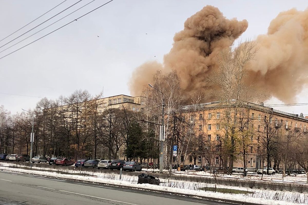 У лікарні Челябінська 31.10.2020 стався вибух: фото, відео