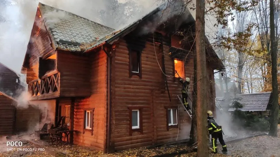 Пожежа на Житомирщині