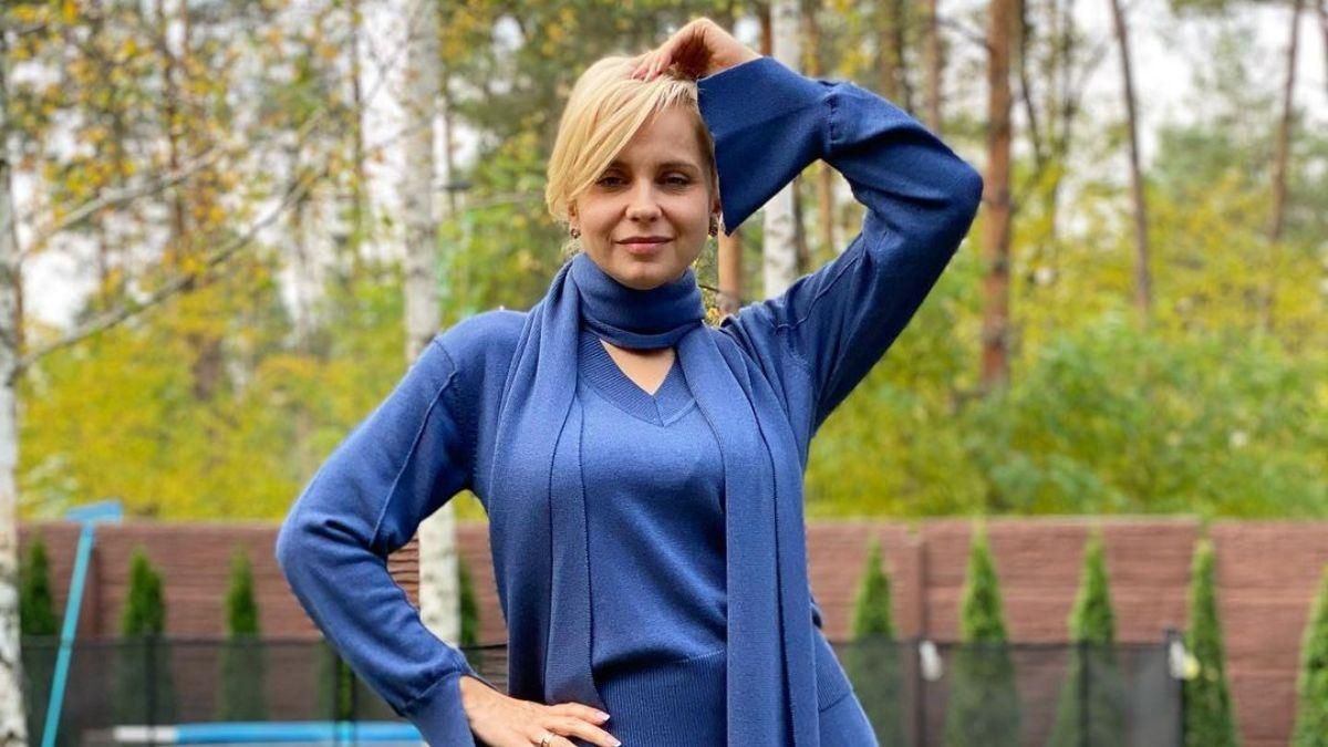 Лилия Ребрик очаровала осенним образом