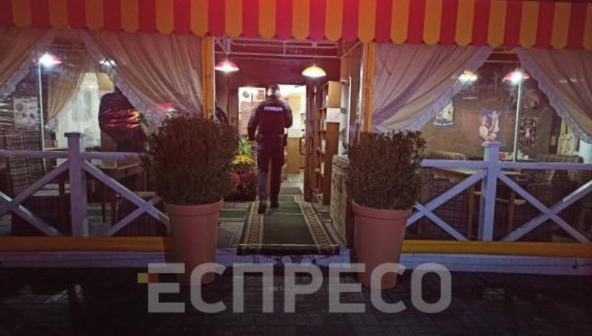 У центрі Києва невідомий захопив ресторан У центрі Києва невідомий захопив ресторан