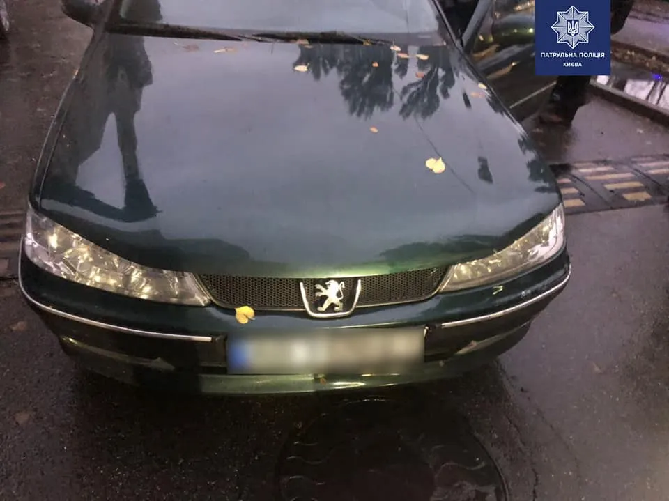 Викрадена автівка / Фото Нацполіції Викрадена автівка / Фото Нацполіції