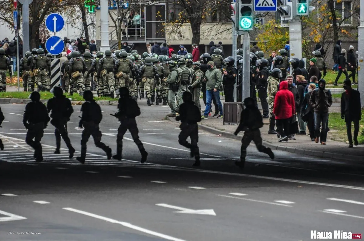 Протести в Білорусі 1 листопада