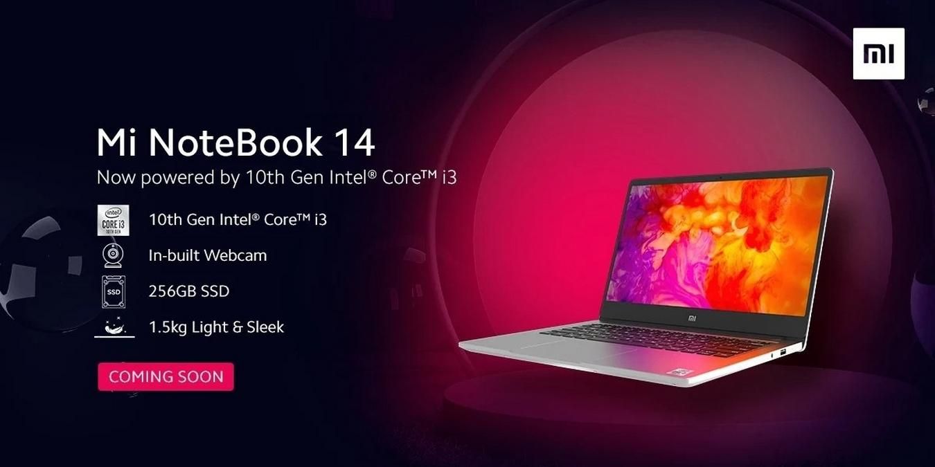 Mi Notebook 14 — характеристики недорогого ноутбука, новости Xiaomi