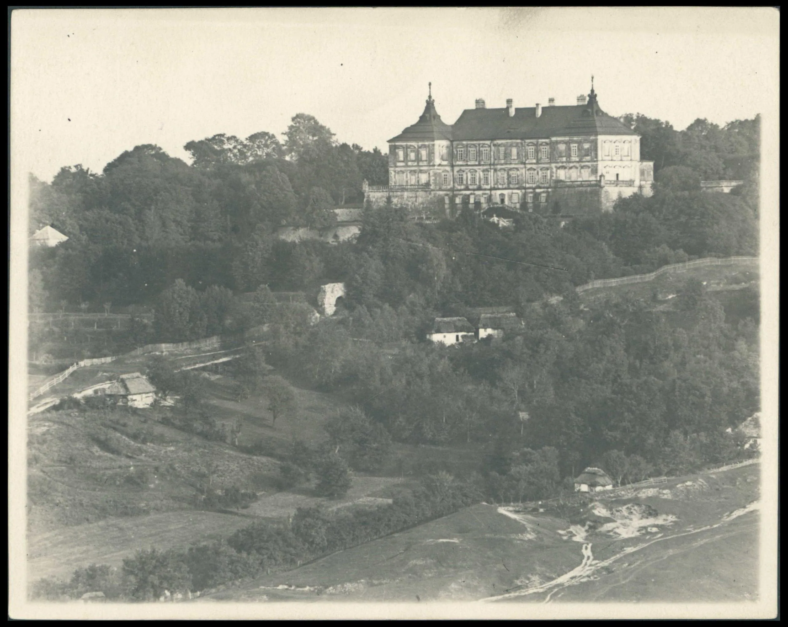 Як виглядав Підгорецький замок 100 років тому Як виглядав Підгорецький замок 100 років тому