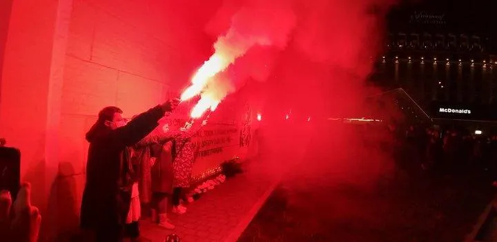 Акція протесту Хто замовив Катю Гандзюк у Києві Акція протесту Хто замовив Катю Гандзюк у Києві