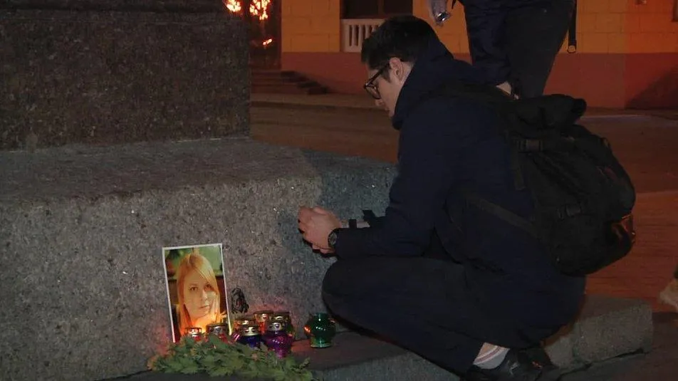 Акція протесту Хто вбив Катю Гандзюк в Одесі