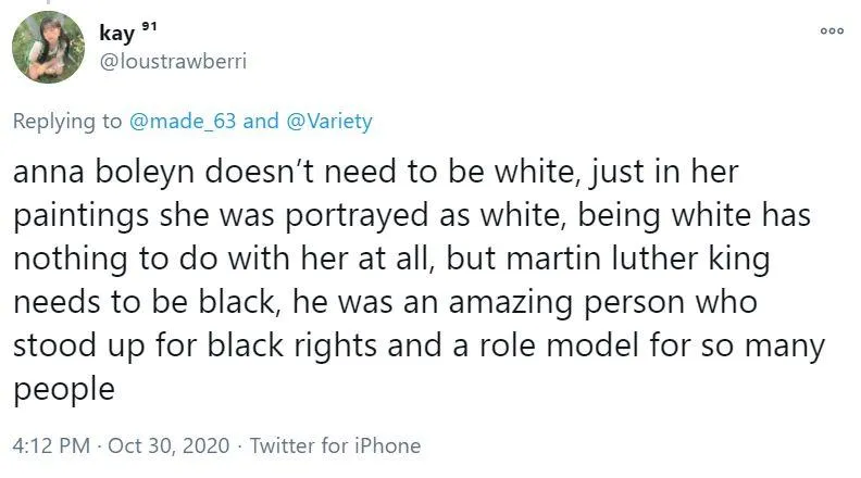 Люди стали на захист темношкірої актриси Люди стали на захист темношкірої актриси