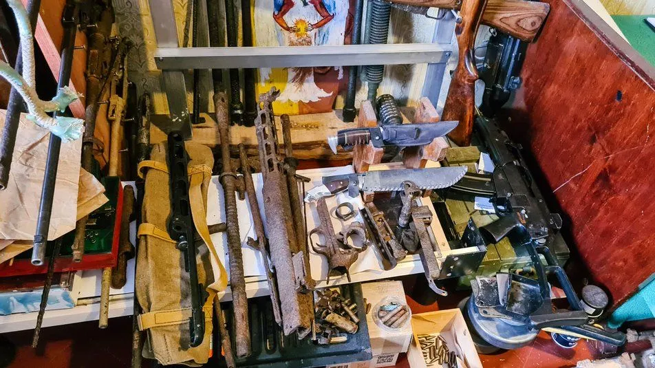 колекція зброї мешканця Миколаєва