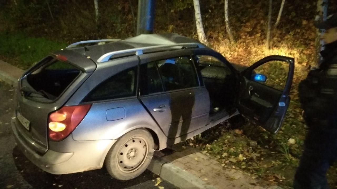 Во Львове 06.11.2020 водитель Renault въехал в столб и умерла фото