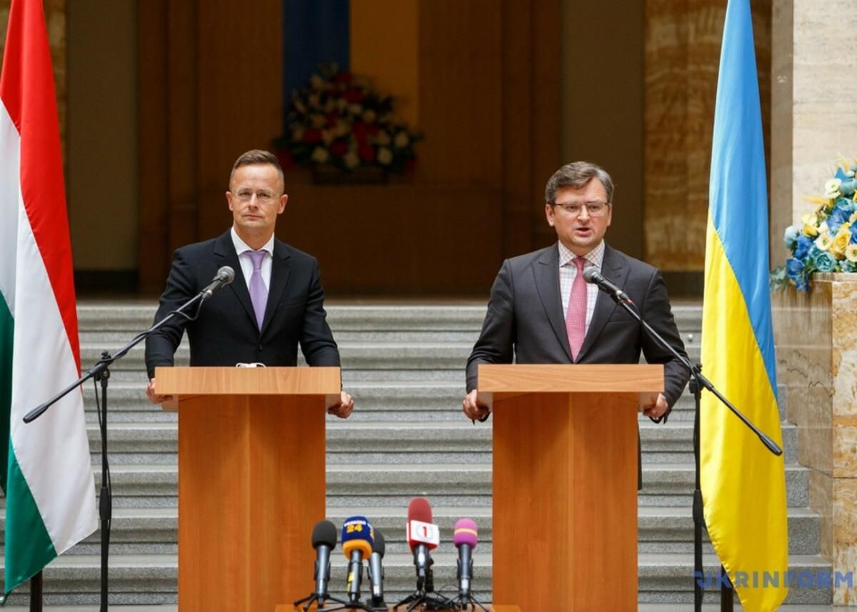 Венгрия и Украина готовы перевернуть страницу: Кулеба и Сийярто Венгрия и Украина готовы перевернуть страницу: Кулеба и Сийярто