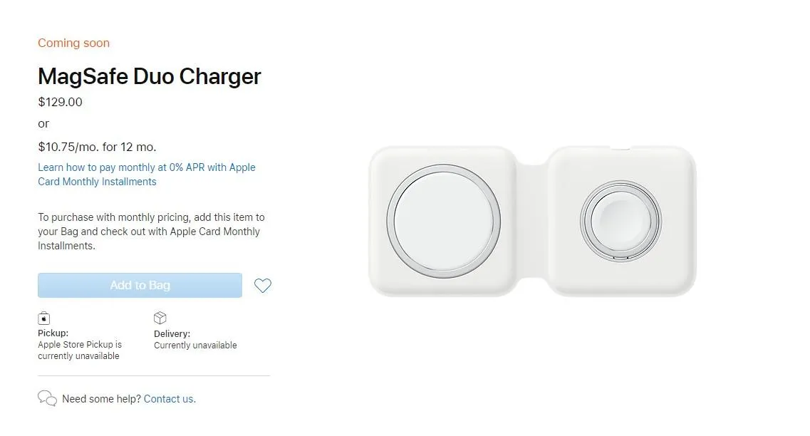 MagSafe Duo Charger MagSafe Duo Charger