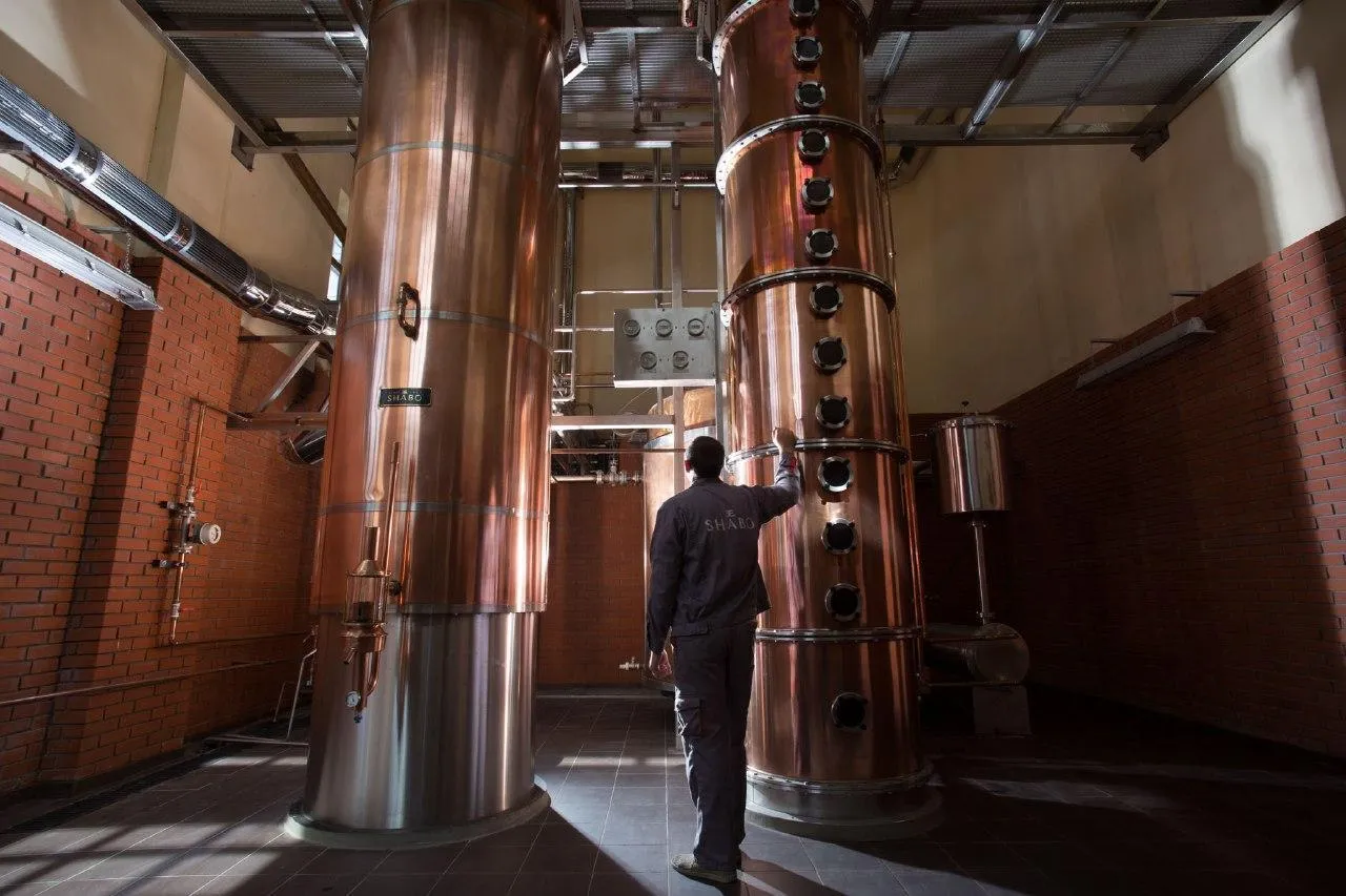 SHABO, відділ дистиляції, коньячний цех SHABO, відділ дистиляції, коньячний цех