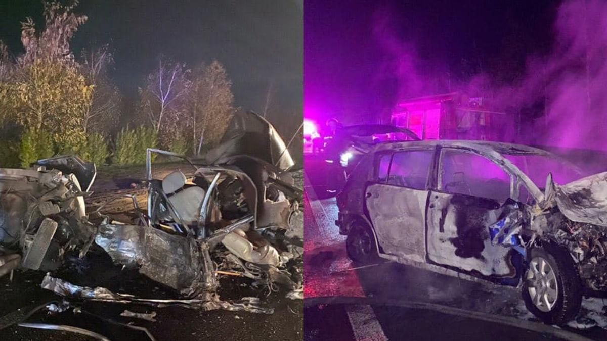 На Київщині в ДТП загинули дві людини: фото 18+ На Київщині в ДТП загинули дві людини: фото 18+