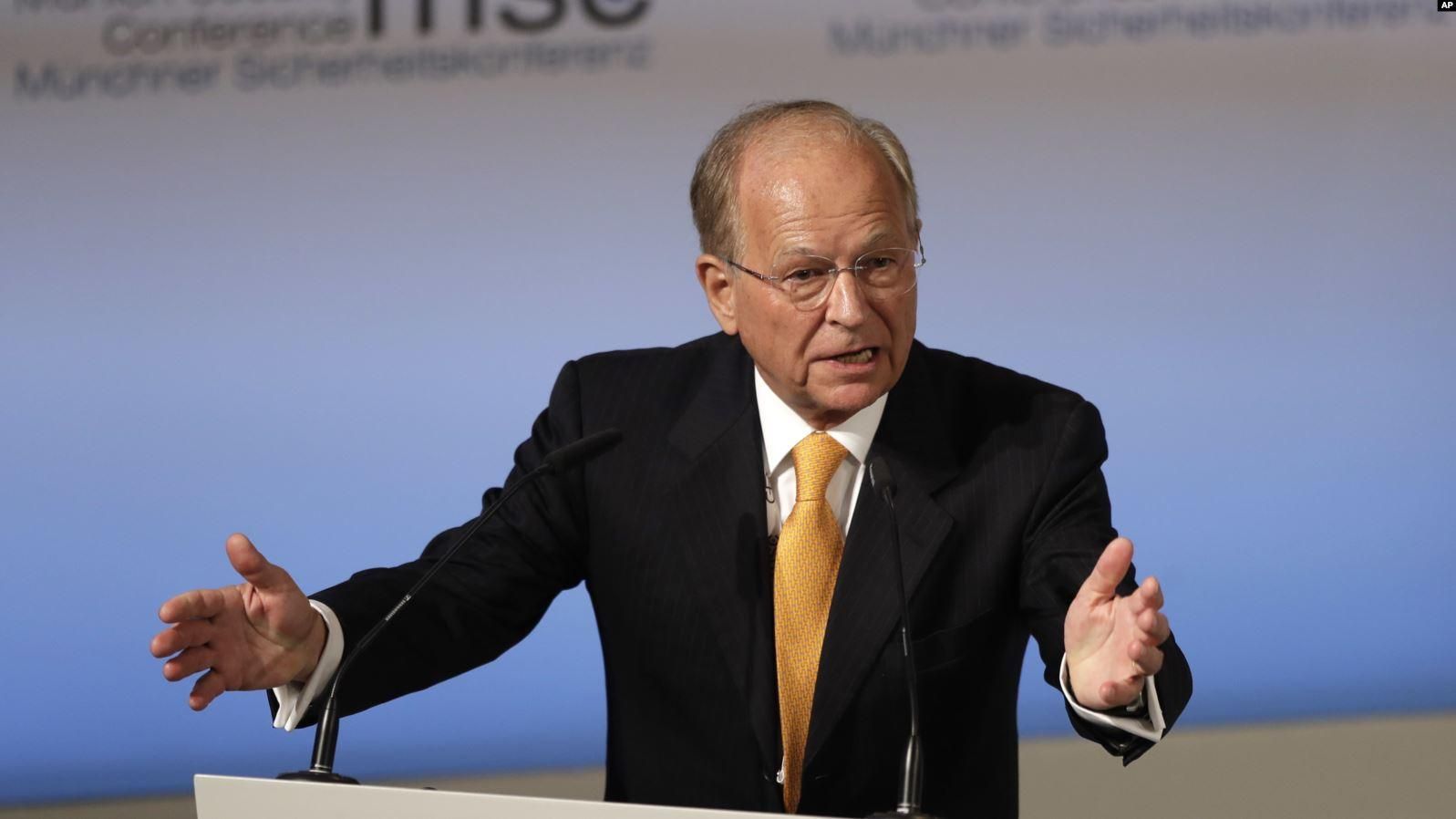 Президент Мюнхенської конференції закликав змінити мінські угоди Президент Мюнхенської конференції закликав змінити мінські угоди