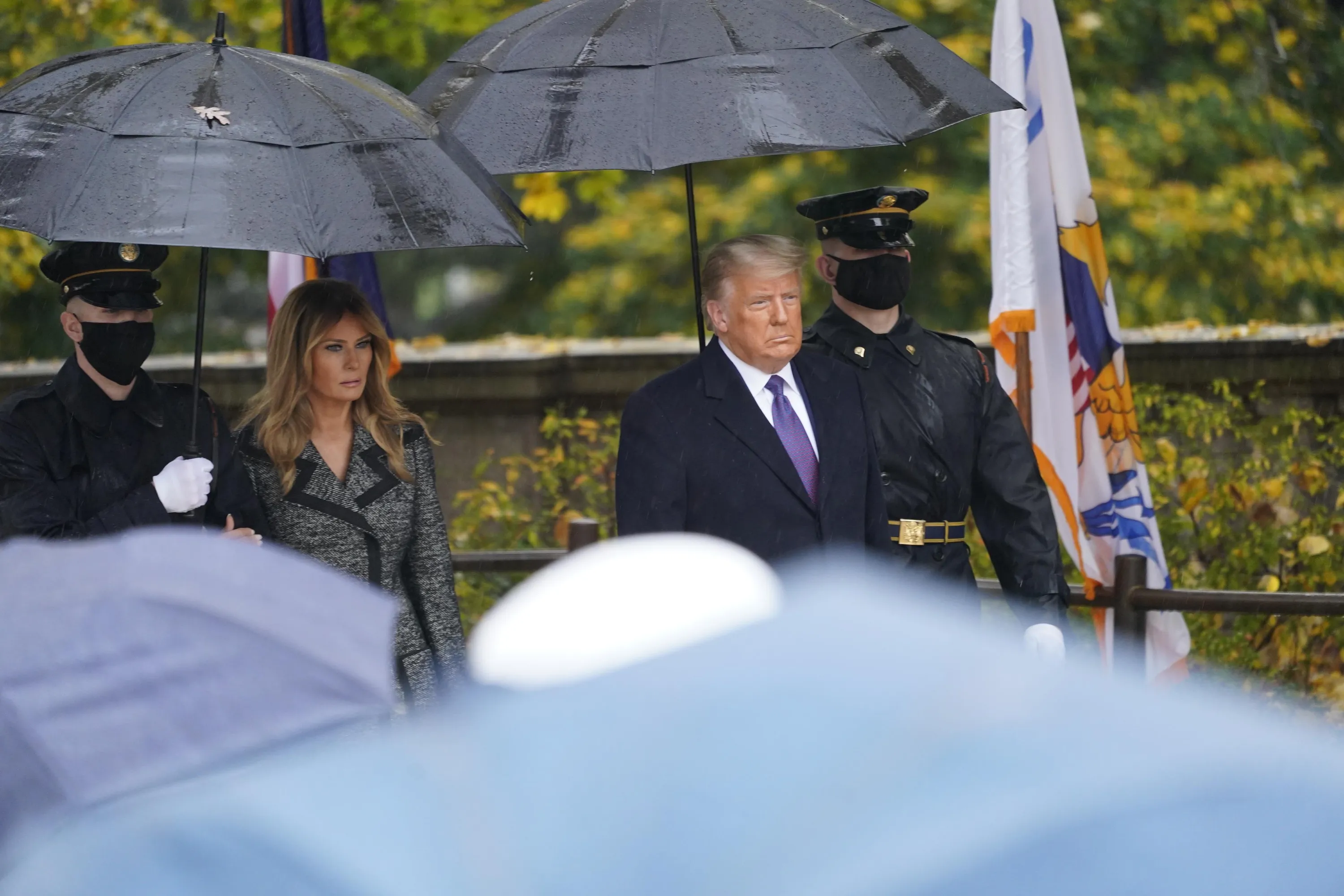 Меланія і Дональд Трамп у День Ветеранів Меланія і Дональд Трамп у День Ветеранів
