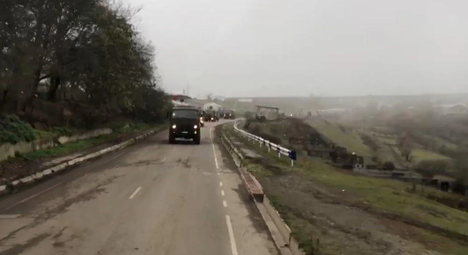 Військові машини у регіоні / Фото Міноборони Росії Військові машини у регіоні / Фото Міноборони Росії