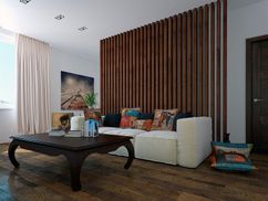 Інтер'єр квартири з елементами дерева: особливості та приклади