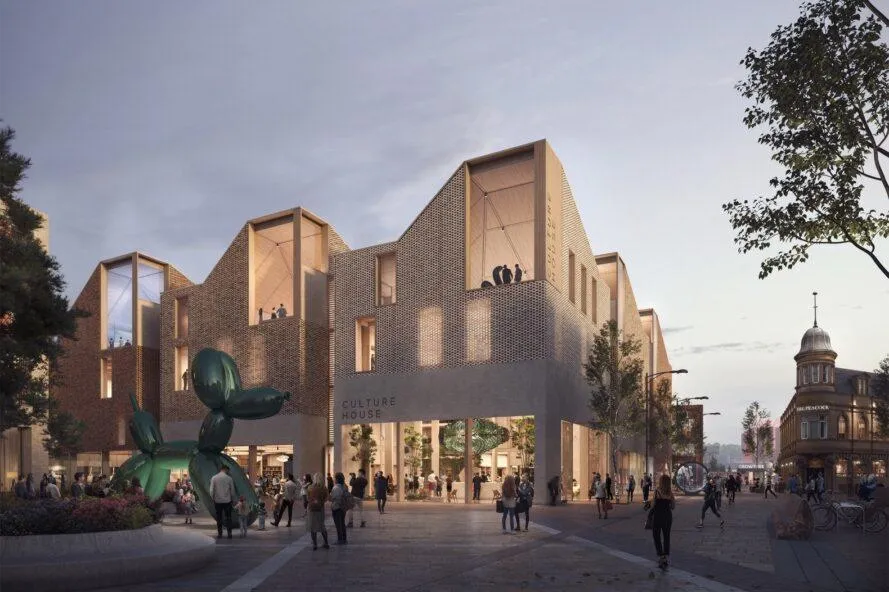 На території парку будуть і культурні заклади / Фото Inhabitat На території парку будуть і культурні заклади / Фото Inhabitat