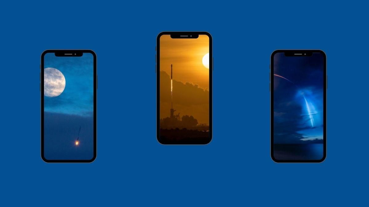 Обои для iPhone от SpaceX в оригинальном размере Обои для iPhone от SpaceX в оригинальном размере