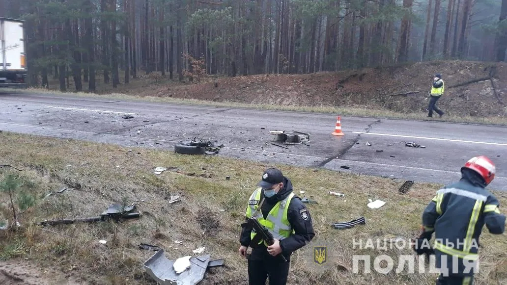 На Волині сталася смертельна ДТП за участю легковика та вантажівки