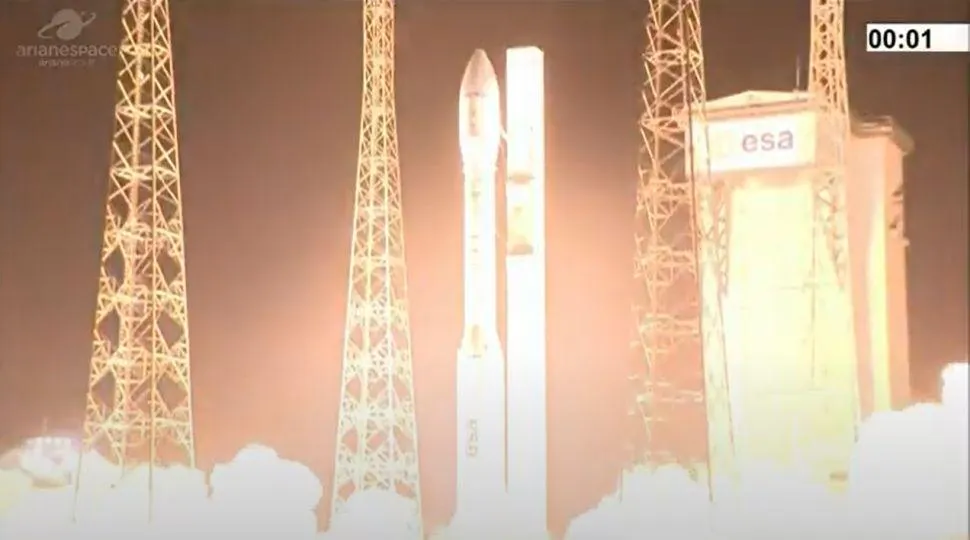 Ракета Vega під час запуску