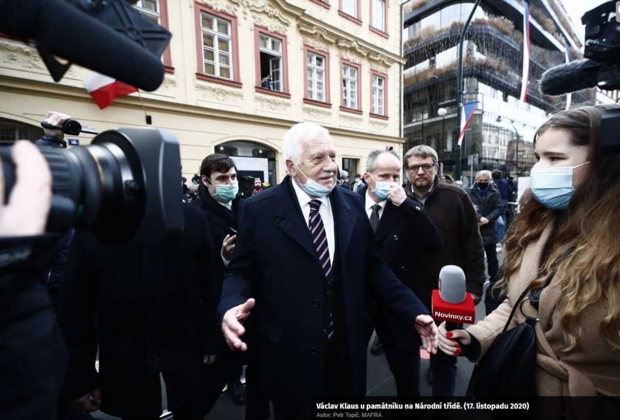 На експрезидента Чехії  Вацлава Клауса склали протокол:  за що